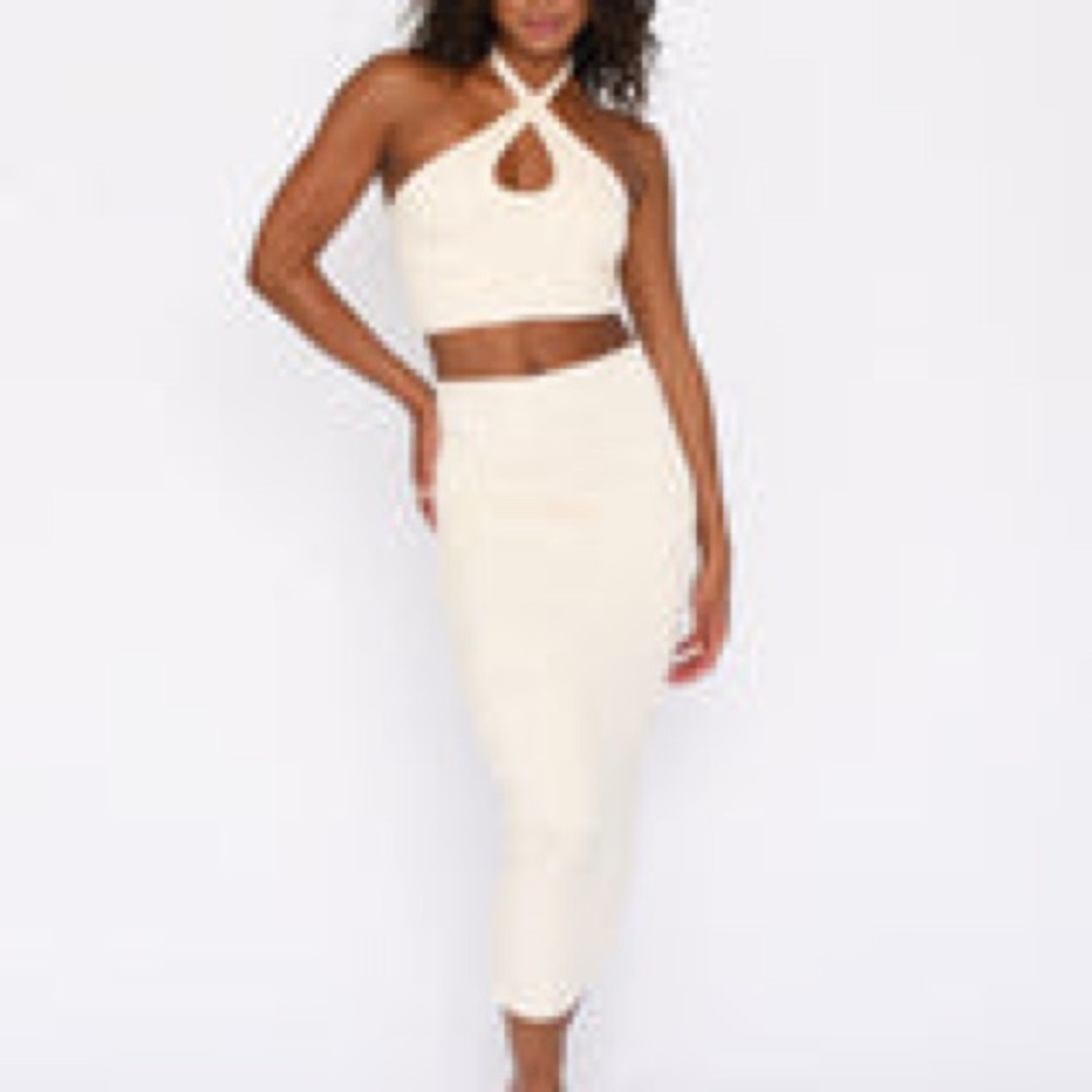 Skatie Daisy Skirt Cream